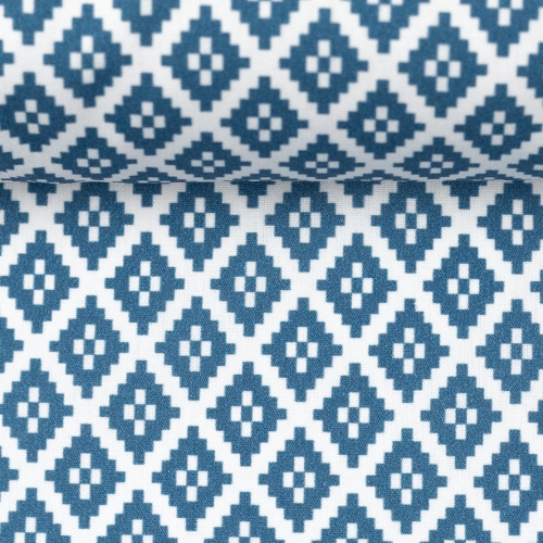 Preview: Swafing Baumwolle - Rauten - Weiß